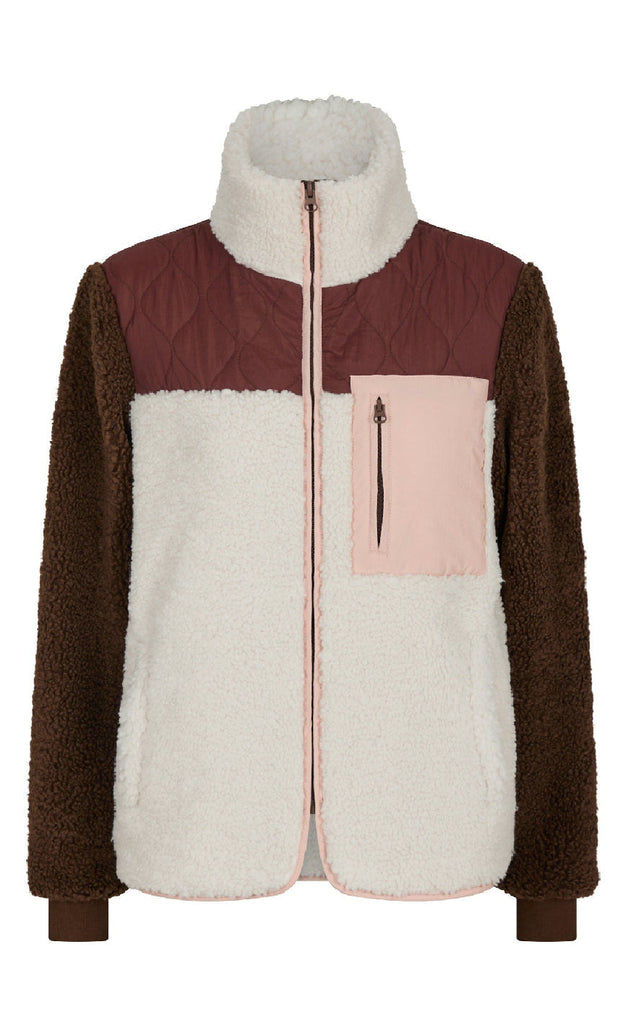 Neo Noir Jakke - Eagle Teddy - Burgundy