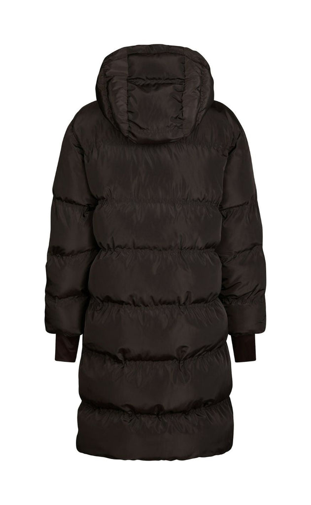 Neo Noir Jakke - Lucette Puffer - Dark Brown
