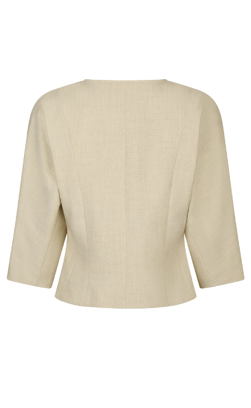 Neo Noir Jakke - Mesto - Beige Melange