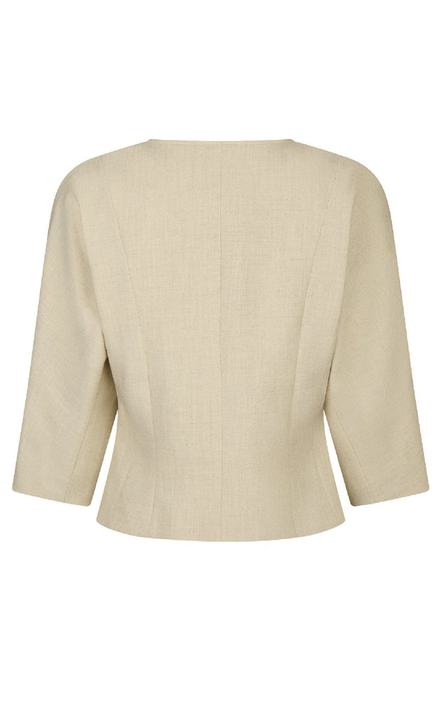 Neo Noir Jakke - Mesto - Beige Melange