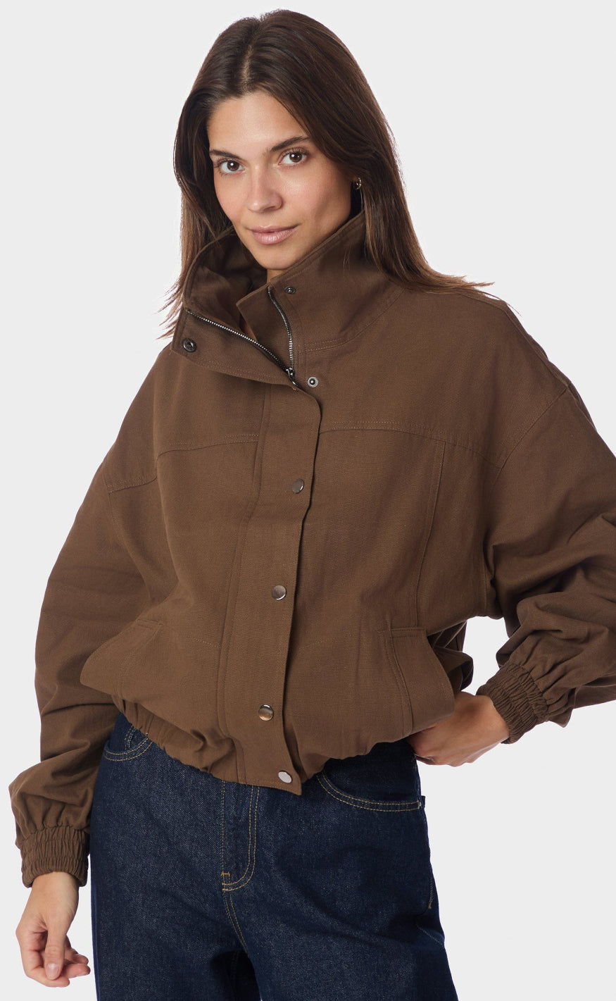 Neo Noir Jakke - Selia - Brown