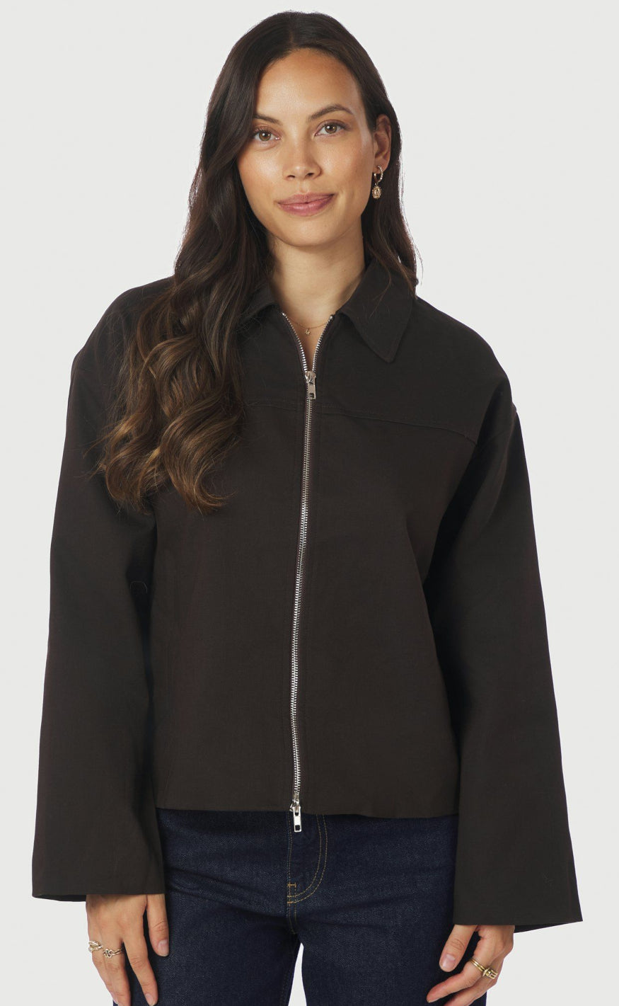 Neo Noir Jakke - Titan - Dark Brown