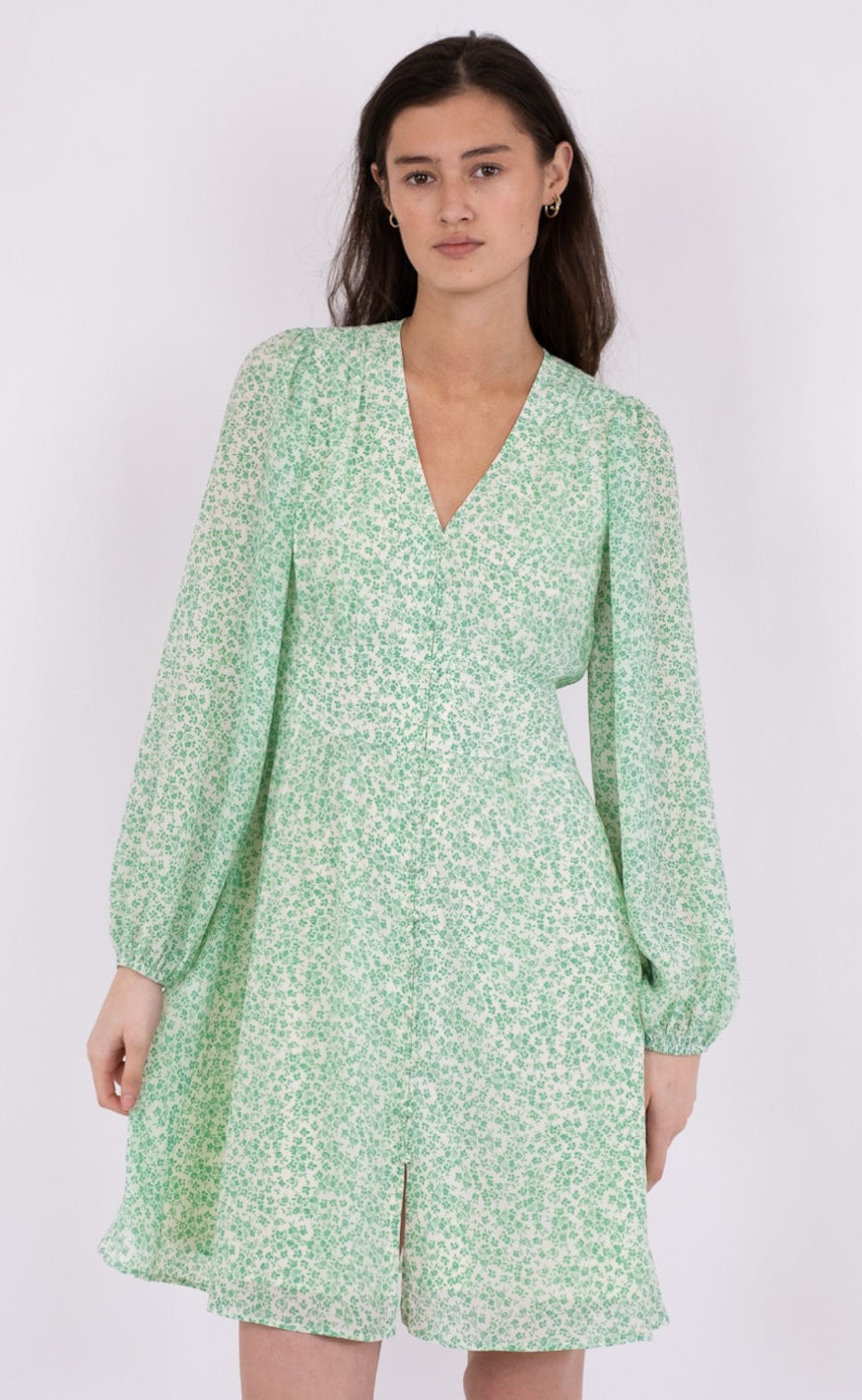 Neo Noir Kjole - Gilda - Soft Green