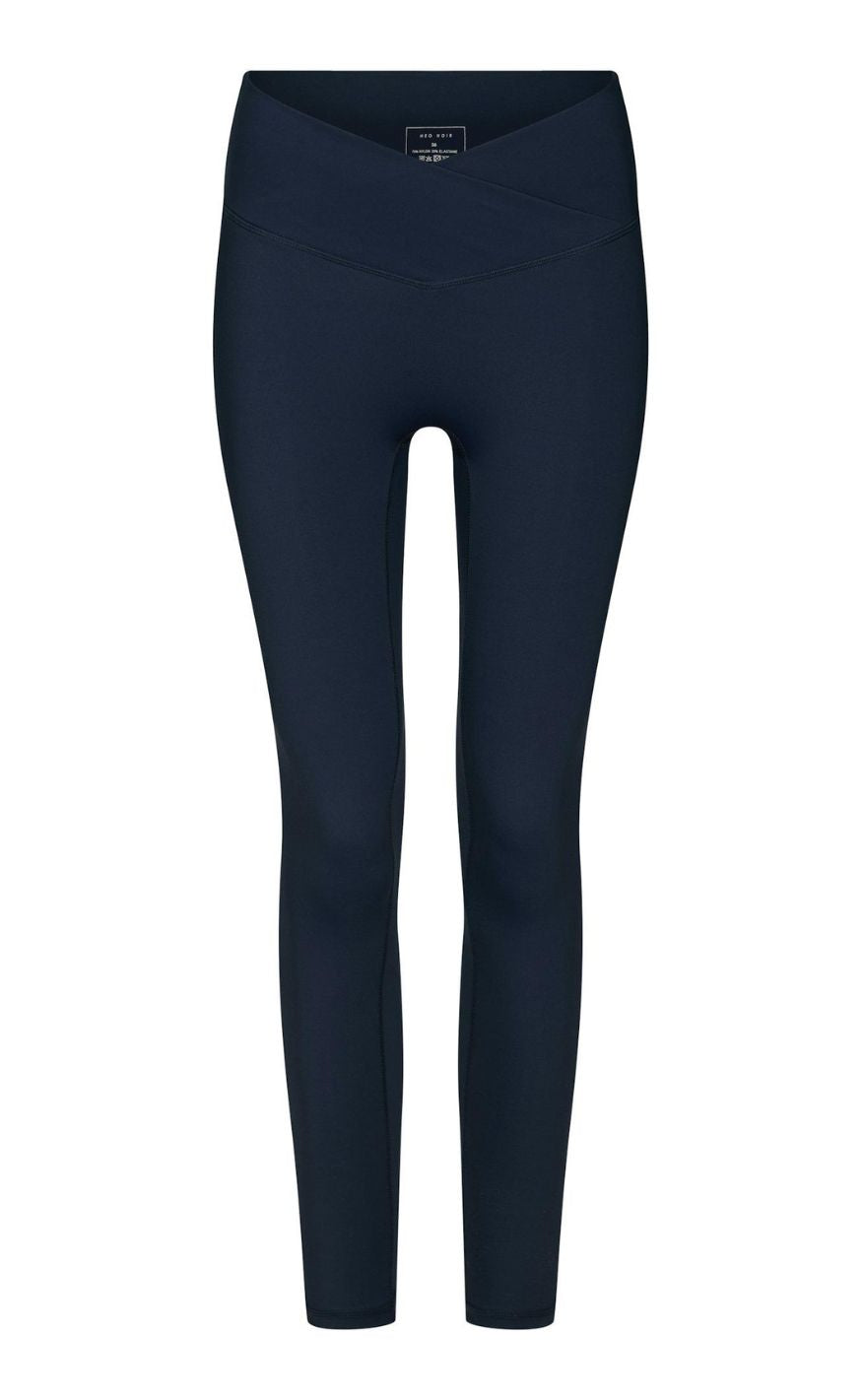 Neo Noir Leggings - Sabina Wrap - Navy