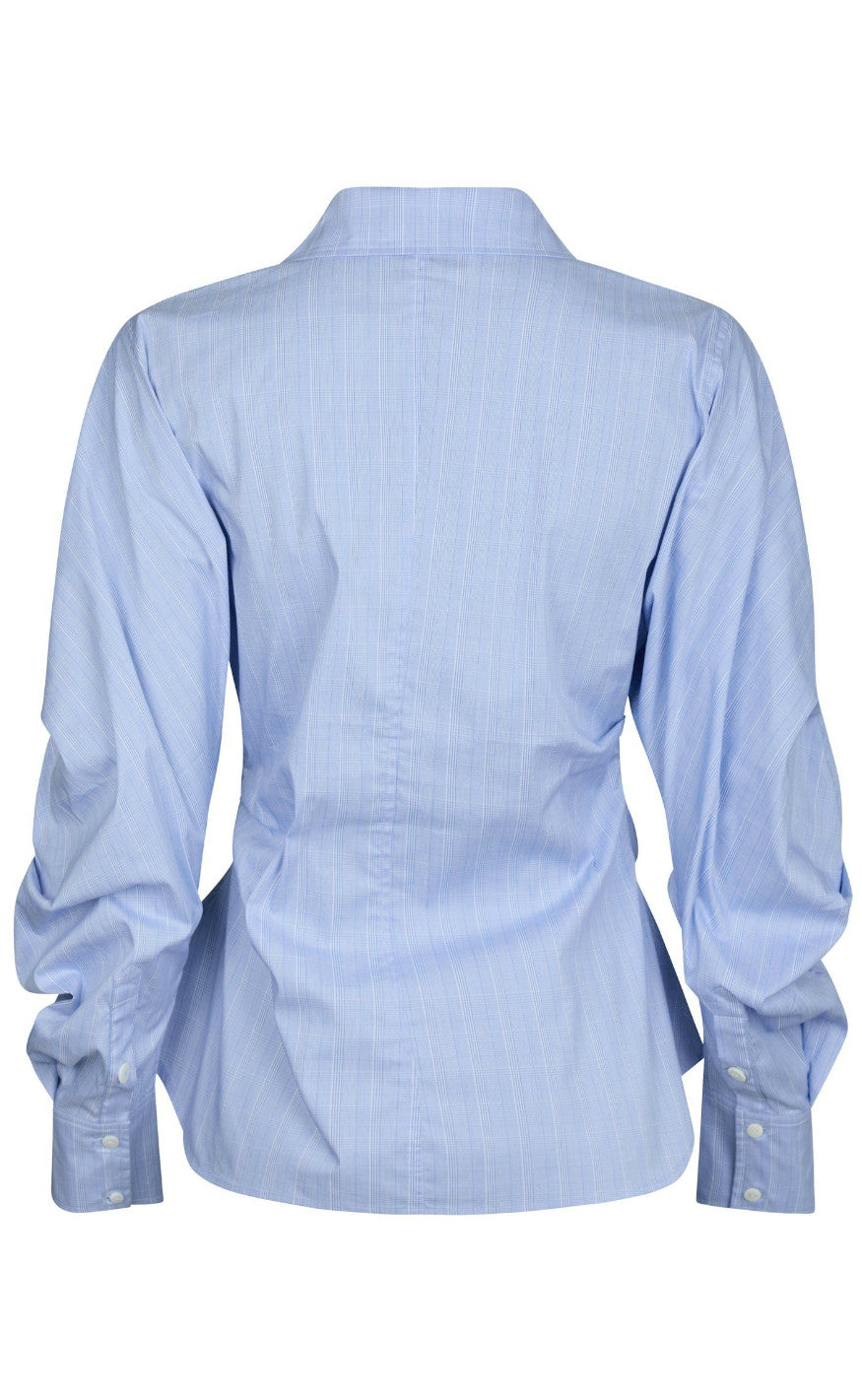 Neo Noir Skjorte - Neolla Flannel - Light Blue