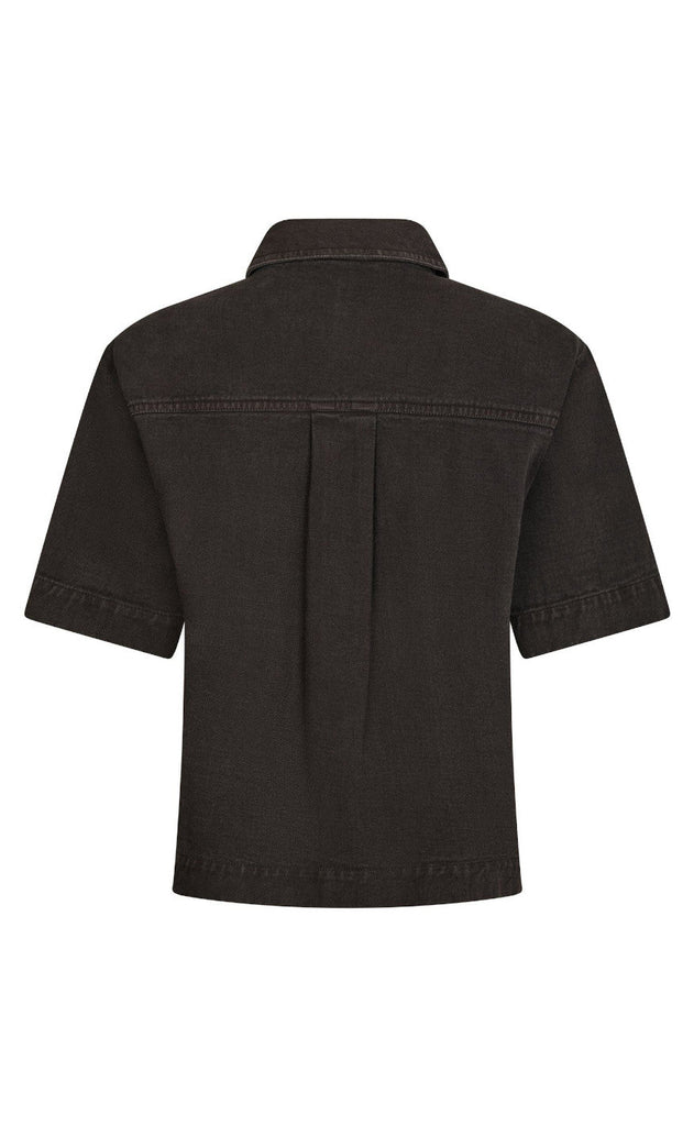 Neo Noir Skjorte - Tiki - Dark Brown