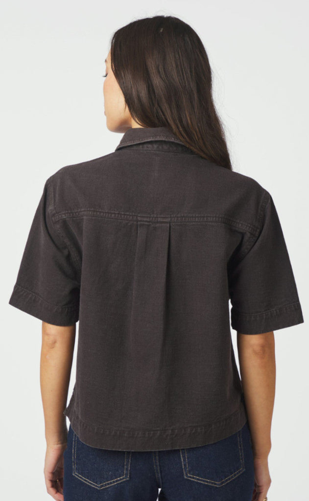 Neo Noir Skjorte - Tiki - Dark Brown