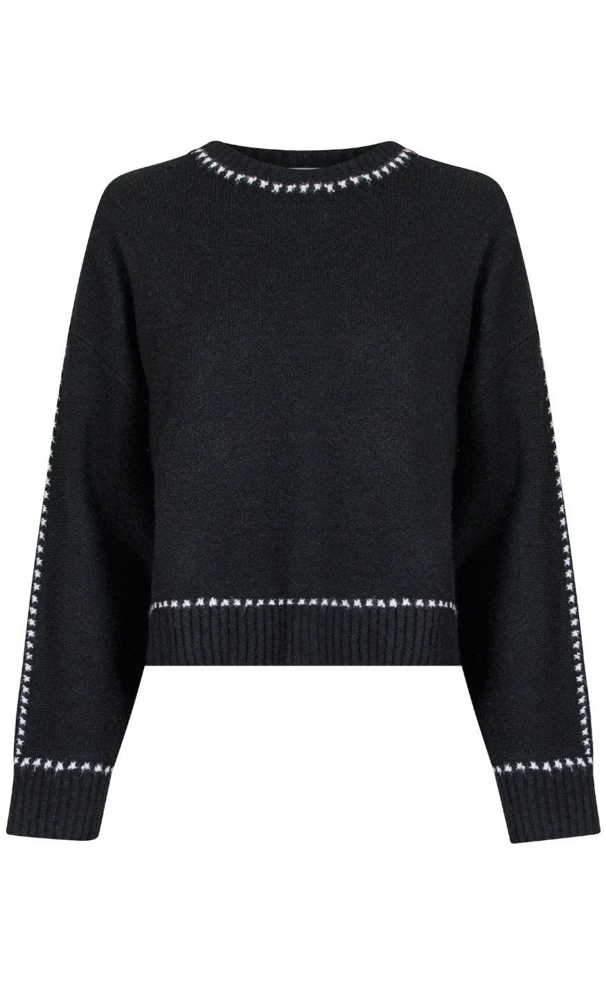 Neo Noir Bluse - Detri - Black