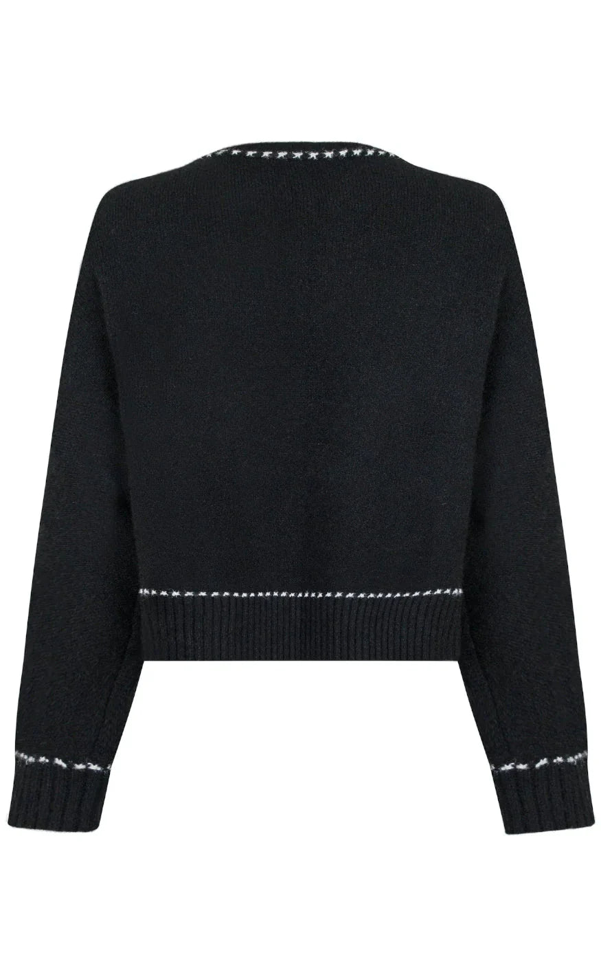 Neo Noir Bluse - Detri - Black