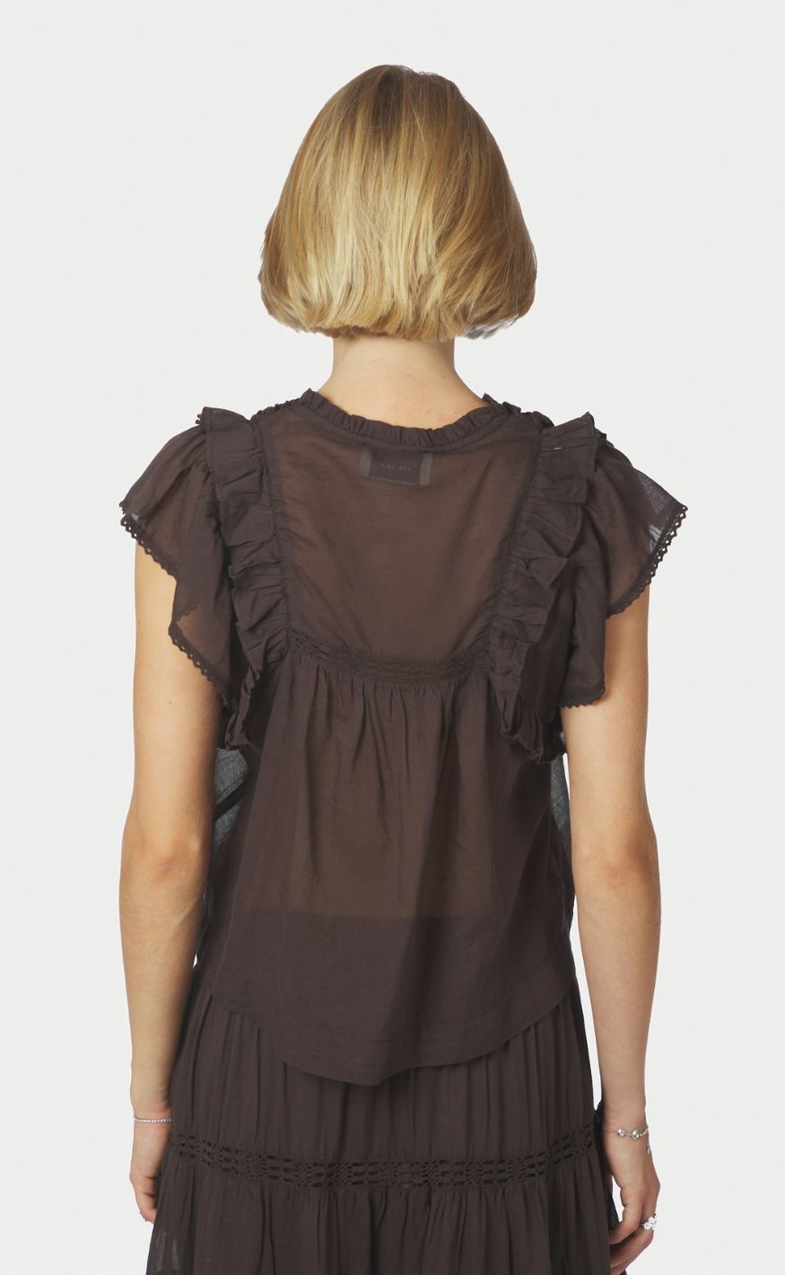 Neo Noir Topp - Jayla - Dark Brown