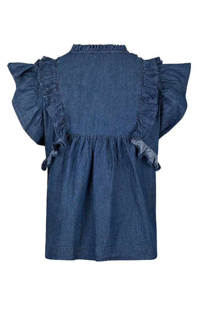 Neo Noir Topp - Jayla Denim - Blue