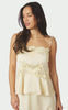 Neo Noir Topp - Kaela Heavy - Light Yellow