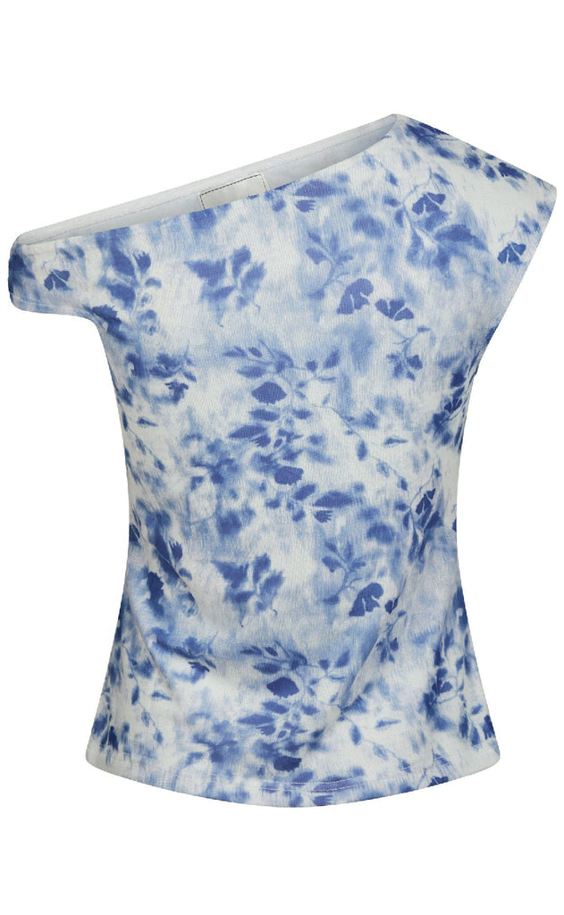 Neo Noir Topp - Peri Mesh - Light Blue