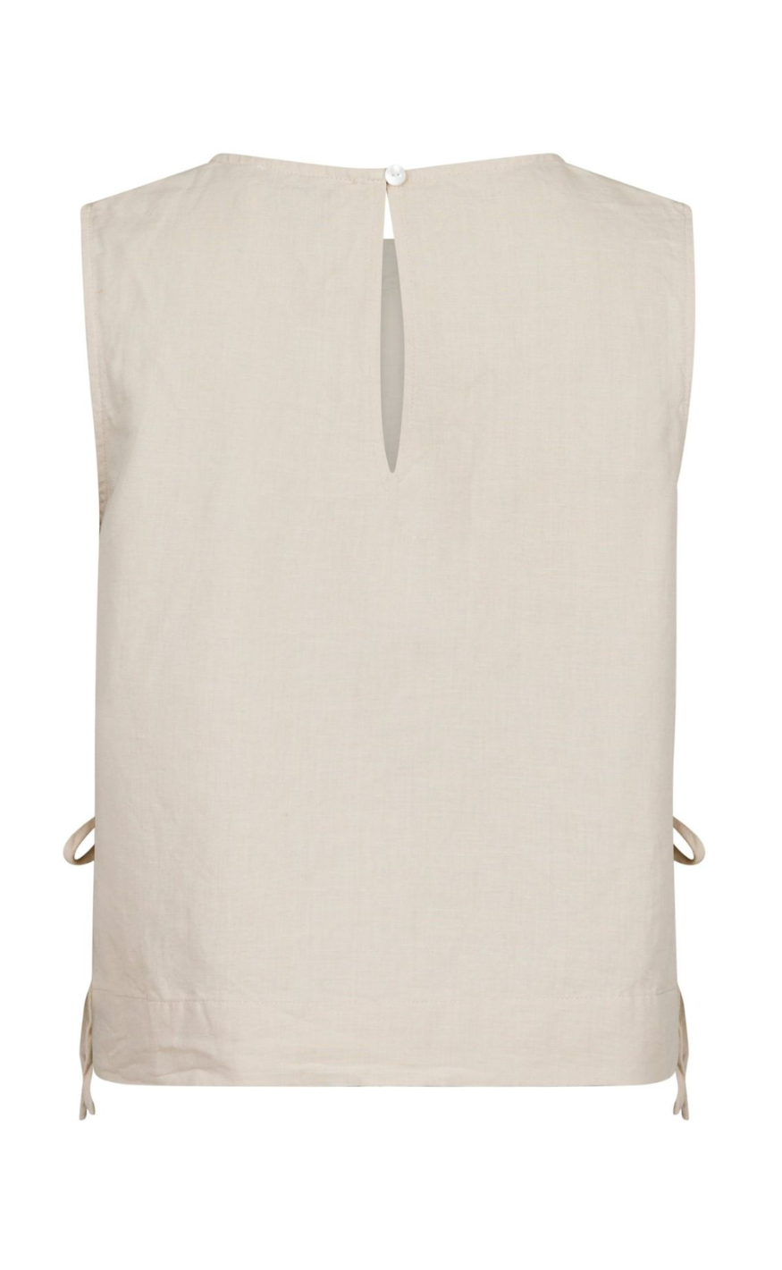 Neo Noir Topp - Svetlana Linen - Sand