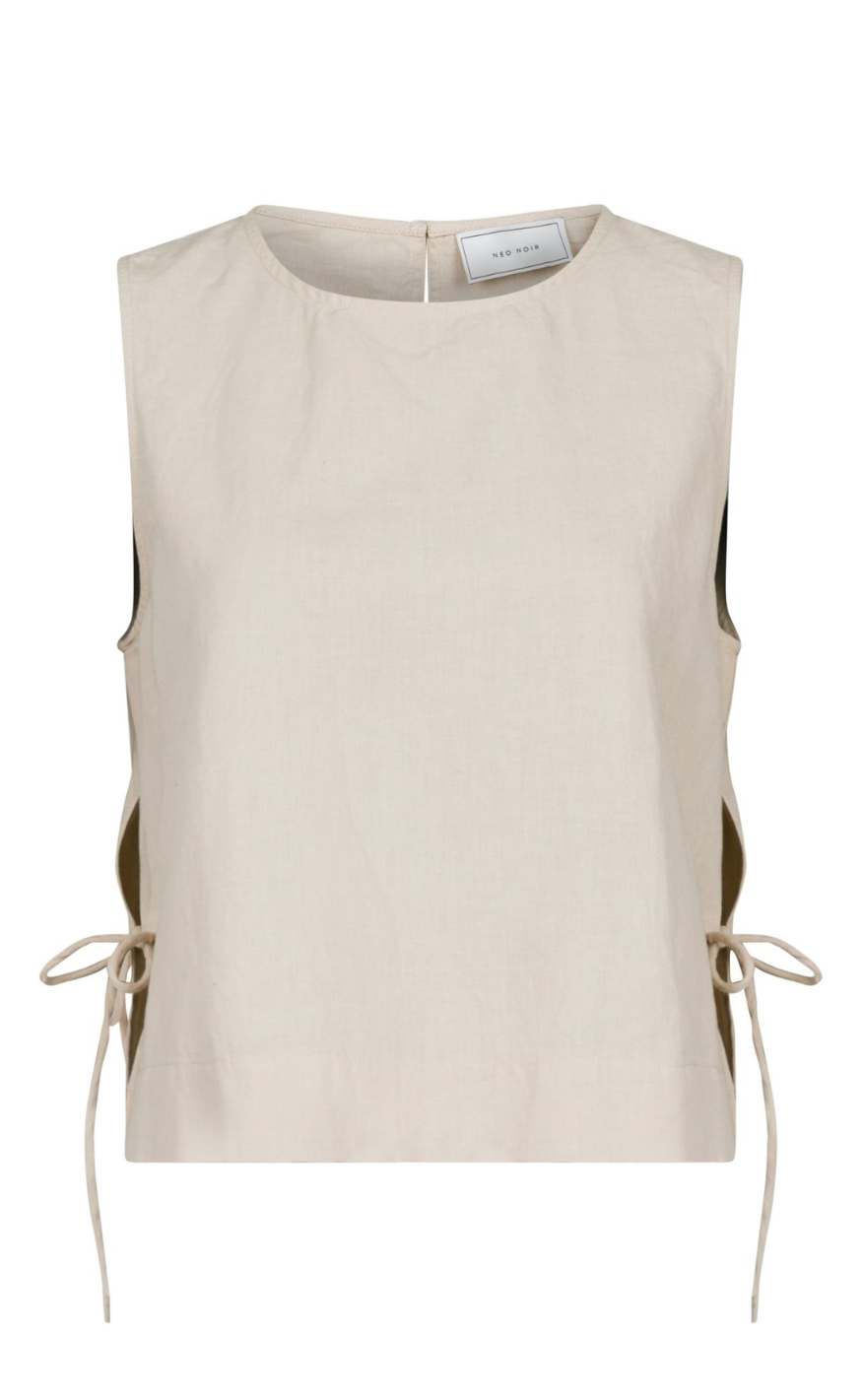 Neo Noir Topp - Svetlana Linen - Sand