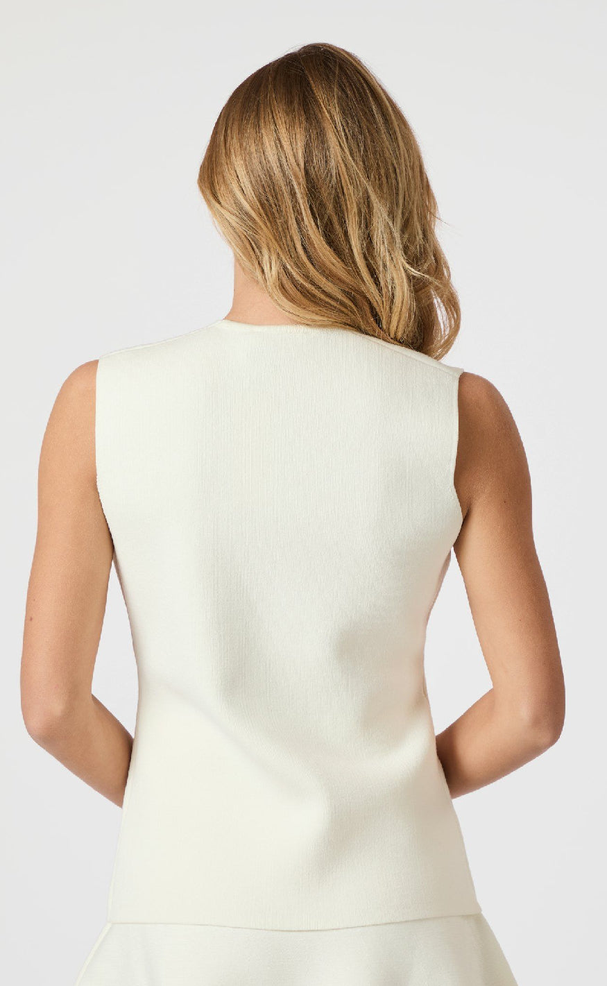 Neo Noir Vest - Sway Smooth - Off White