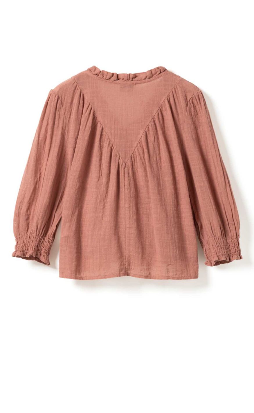 Noella Bluse - Marin - Red Clay