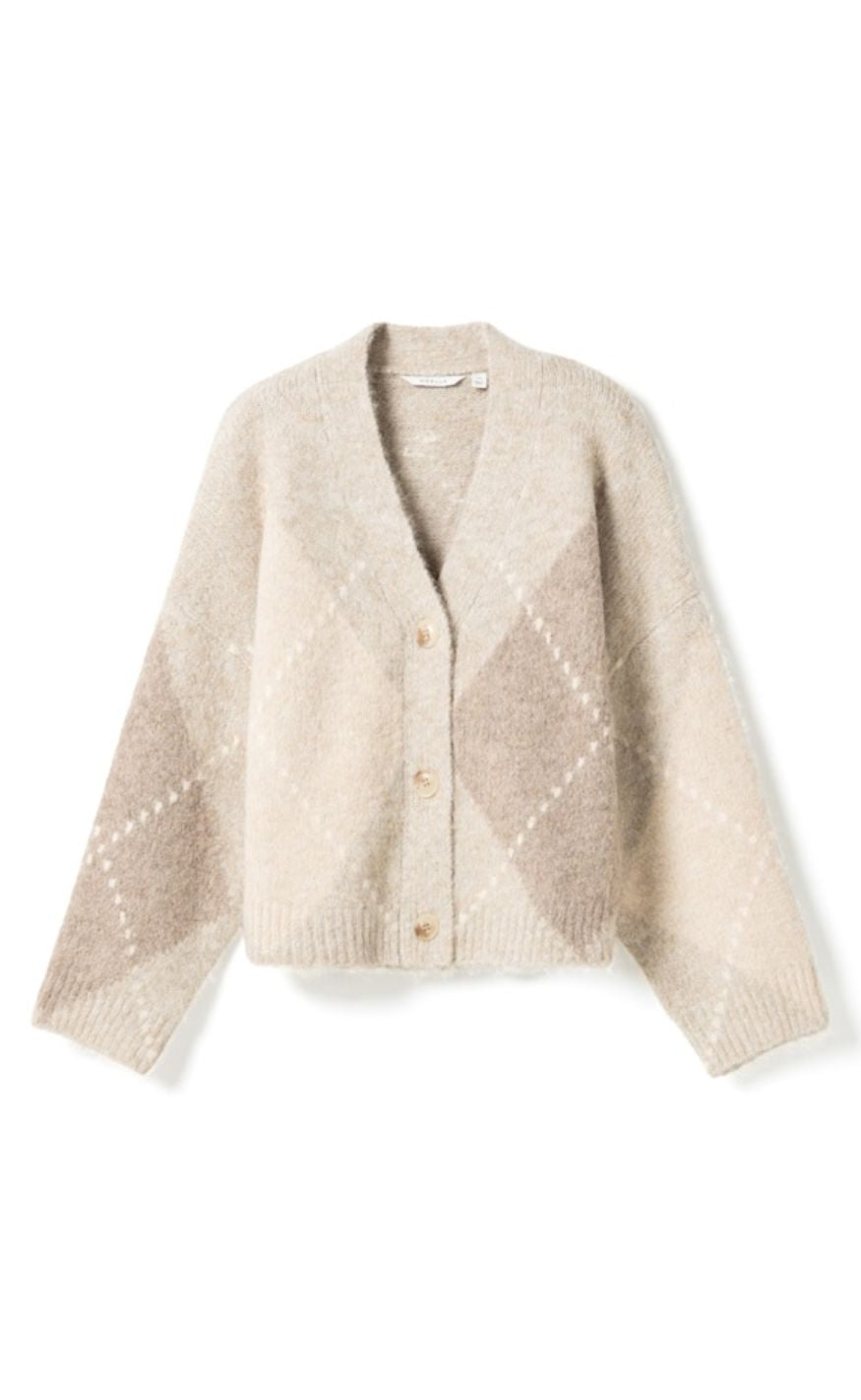 Noella Cardigan - Laiana - Beige Mix