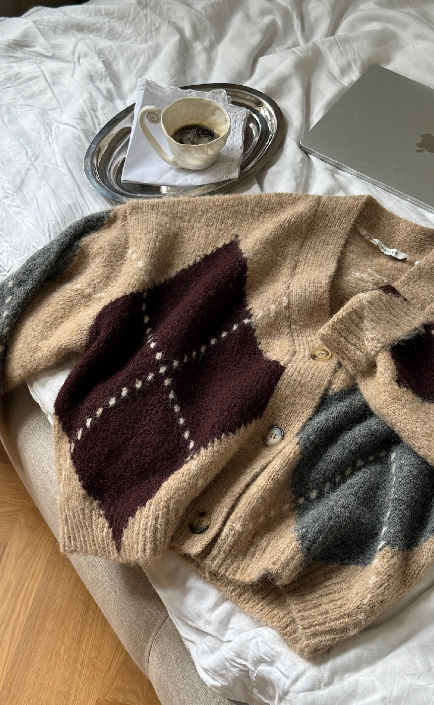 Noella Cardigan - Laiana - Sand Melange