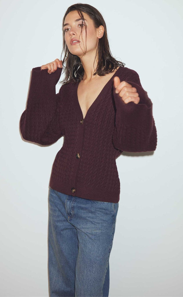 Noella Cardigan - Lenyx - Winetasting