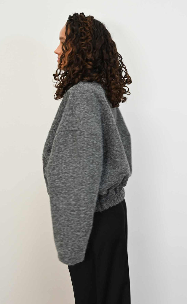 Noella Jakke - N-Marnie - Dark Grey Melange