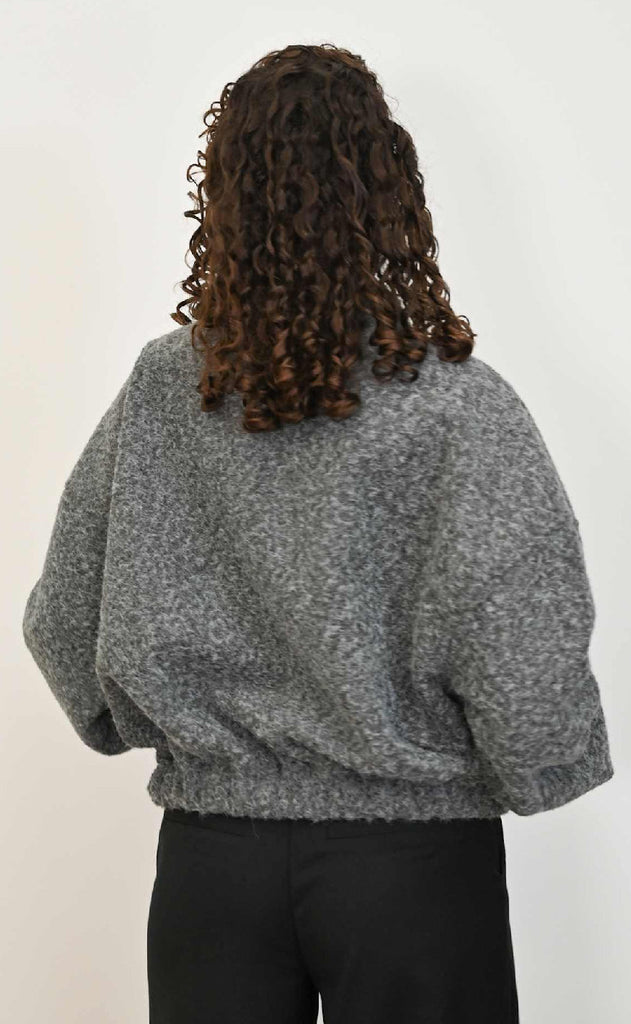 Noella Jakke - N-Marnie - Dark Grey Melange