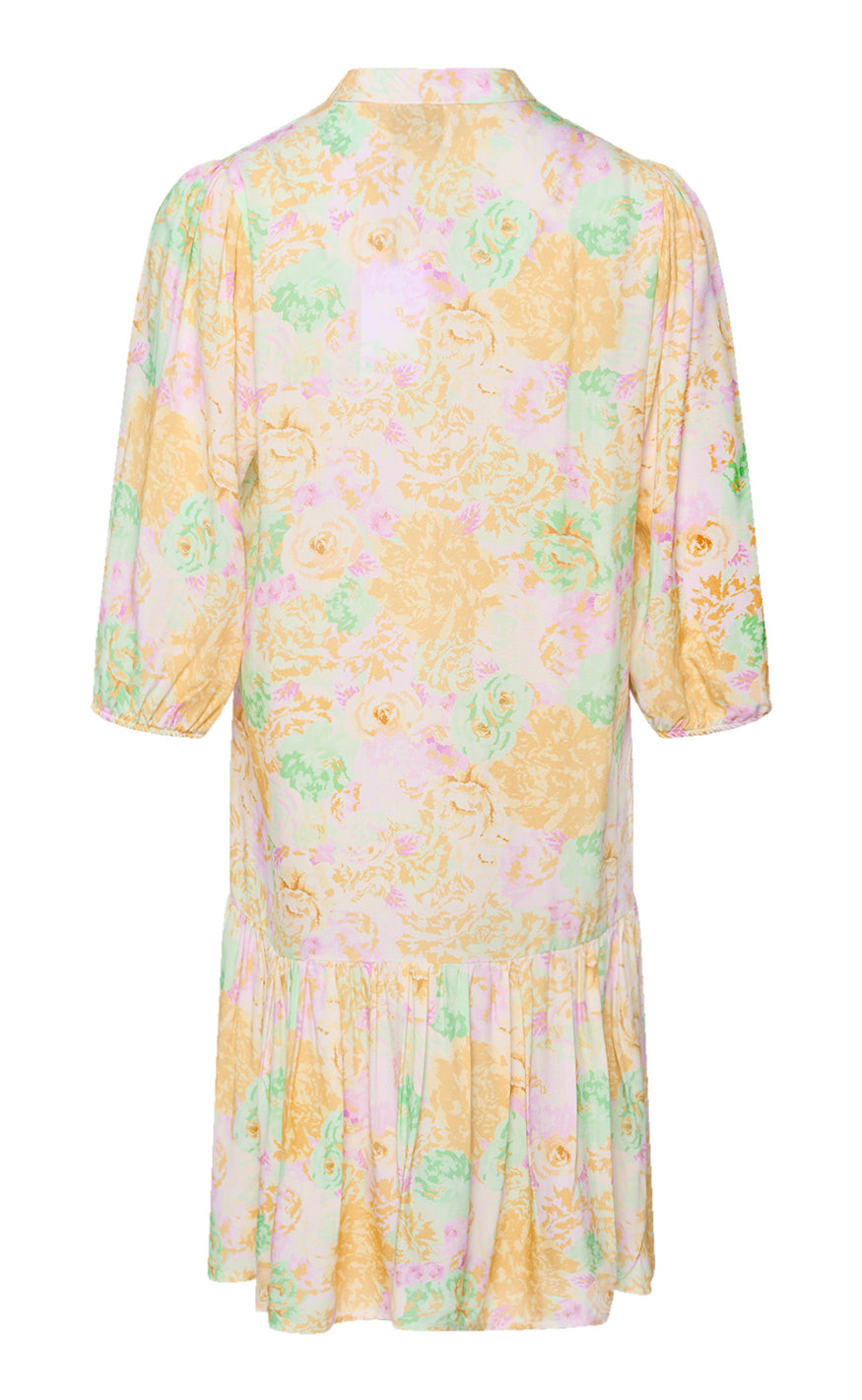 Noella Kjole - Imogene Short - Lilac Green Flower