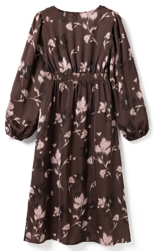 Noella Kjole - N-Lilith - Dena Burgundy Print