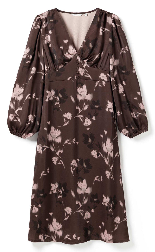 Noella Kjole - N-Lilith - Dena Burgundy Print