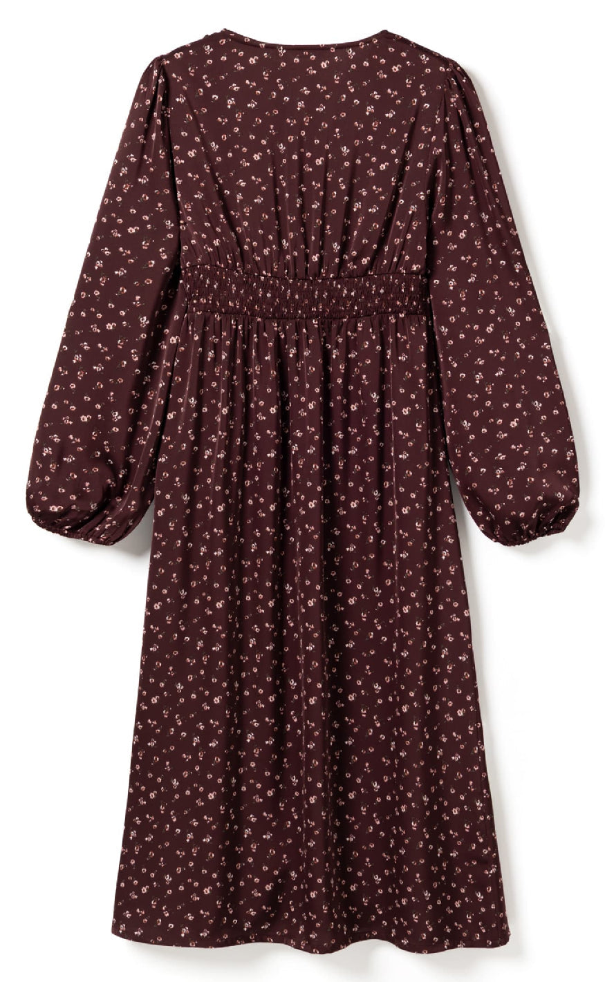 Noella Kjole - N-Lilith - Dwyn Burgundy Print