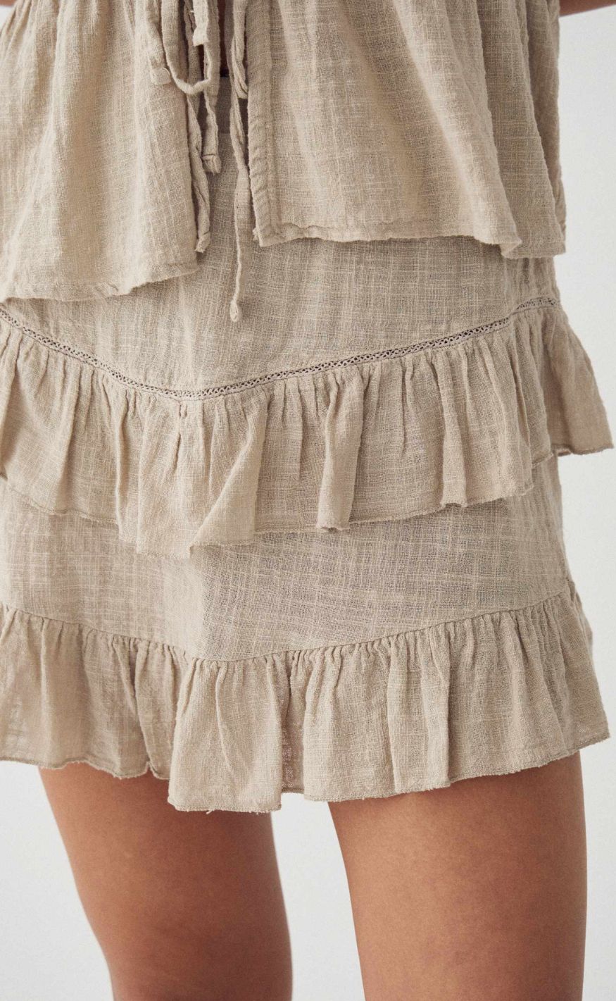 Noella Skjørt - Marlin - Grey Ivory