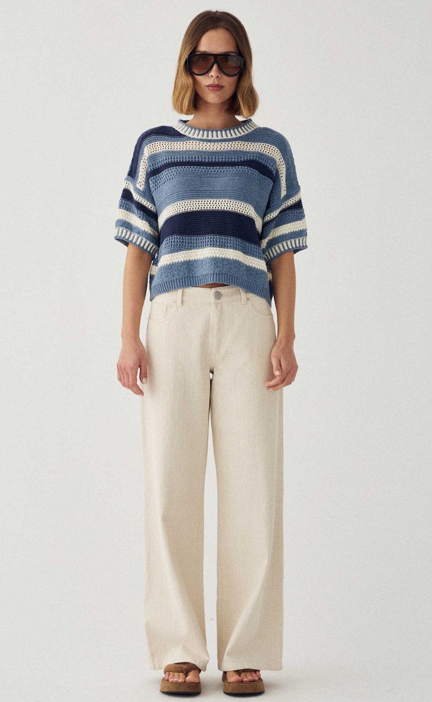 Noella Genser - Marian - Daya Blue Stripe