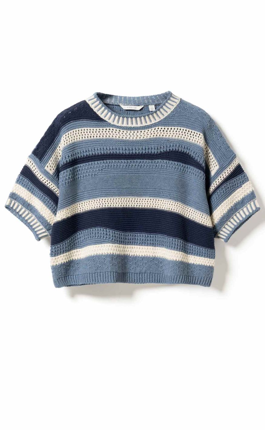 Noella Genser - Marian - Daya Blue Stripe