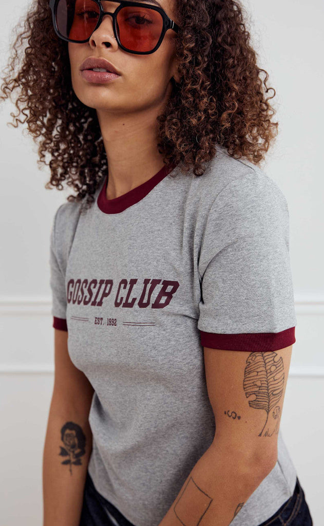 Noella T-shirt - Gossip - Medium Grey Mel.