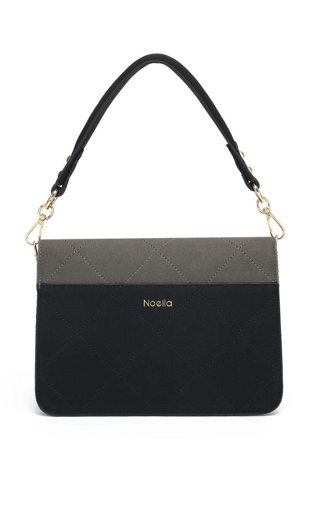 Noella Veske - Blanca Multi Compartment - Dark Grey/Black