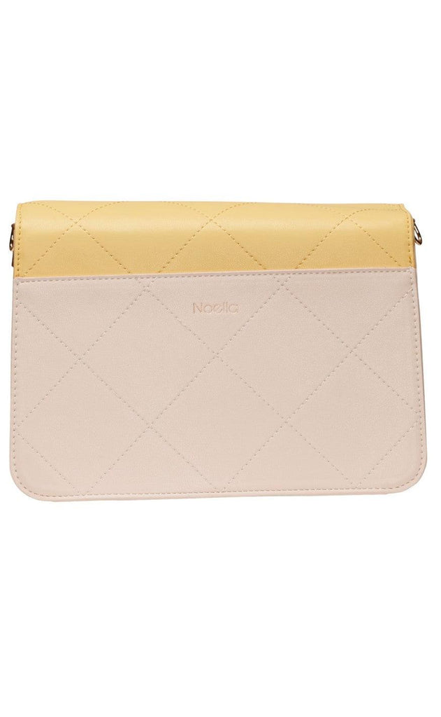 Noella Veske - Blanca Multi Compartment - Yellow/Nude/Dark Nude