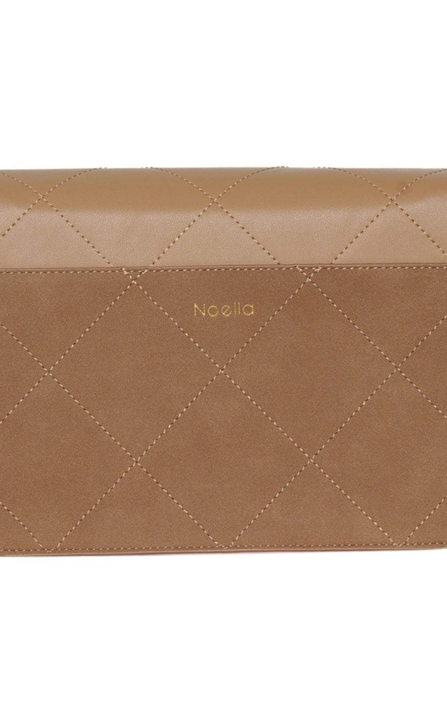 Noella Veske - Lanca Multi - Taupe/Off White/Rose Mix