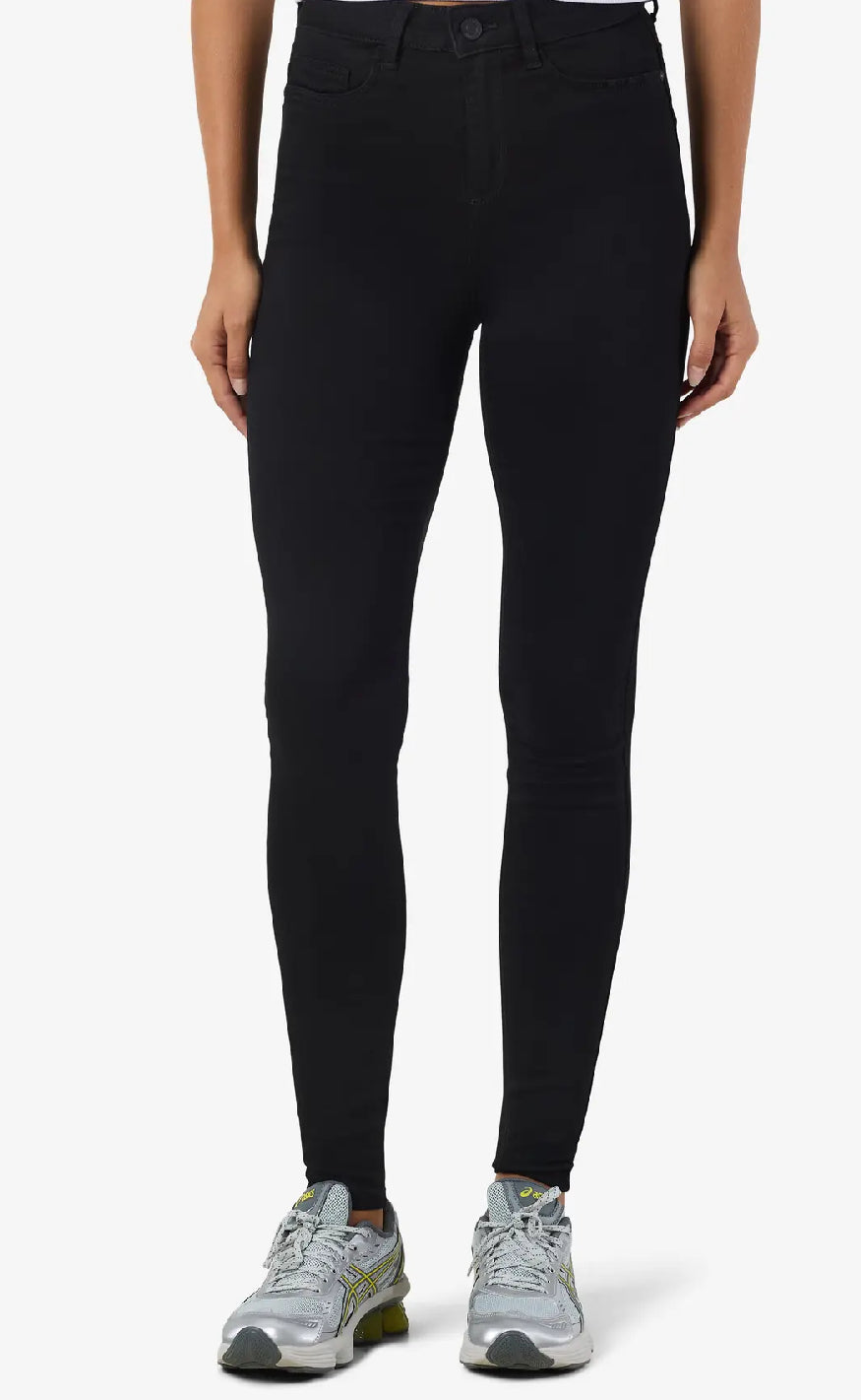Noisy May Bukser - Callie Skinny - Black Denim