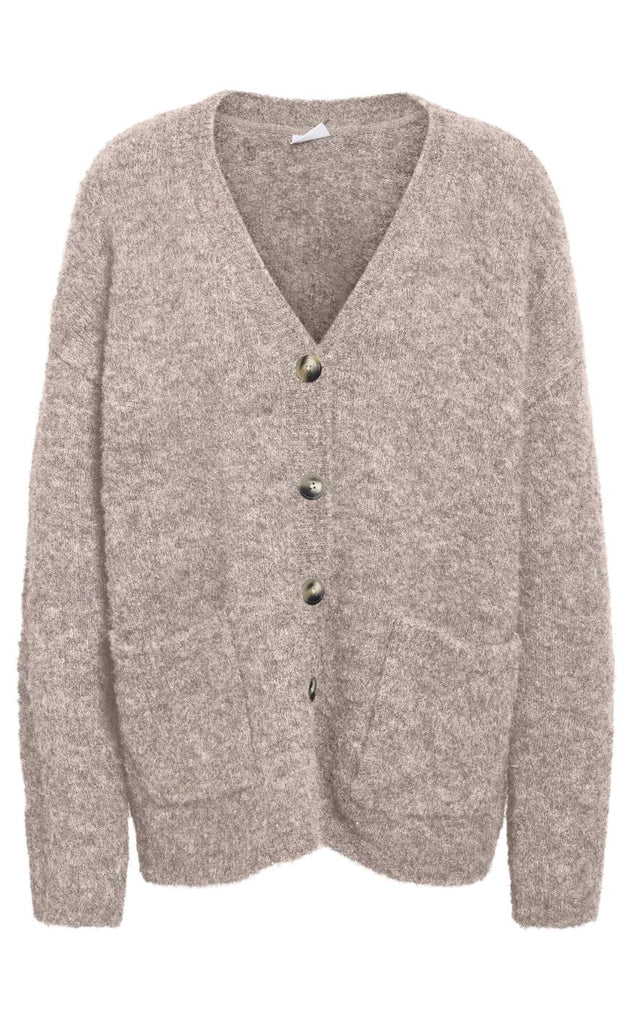 Noisy May Cardigan - Dolly - Silver Mink