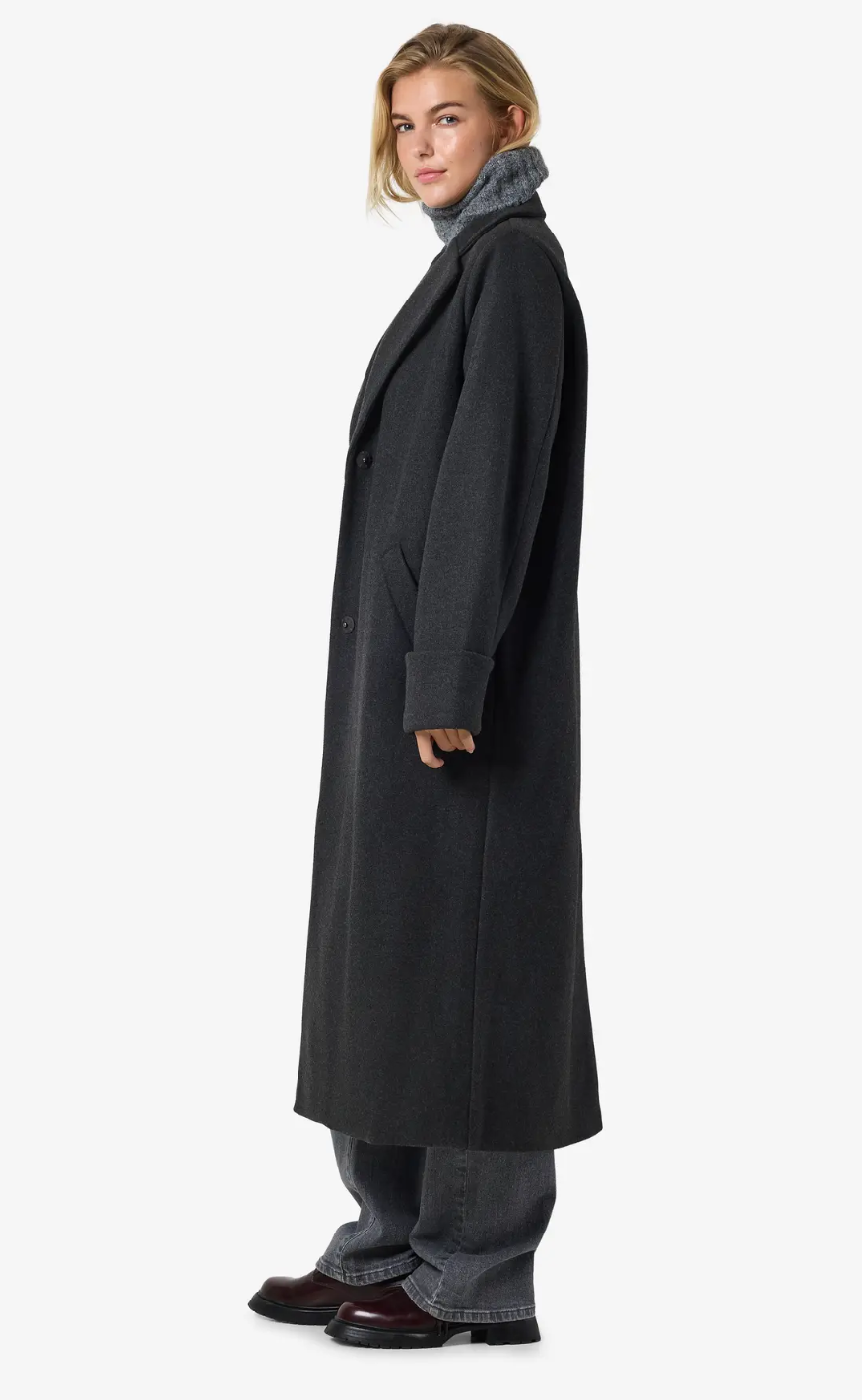 Noisy May Kåpe - Caddy - Dark Grey Melange