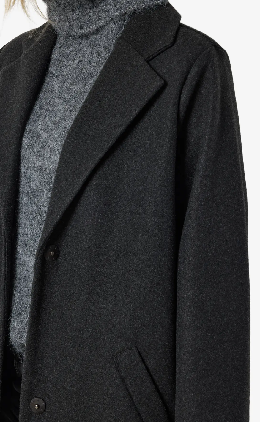 Noisy May Kåpe - Caddy - Dark Grey Melange