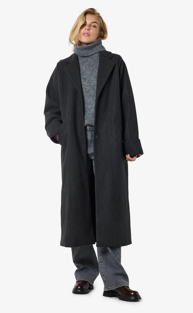 Noisy May Kåpe - Caddy - Dark Grey Melange