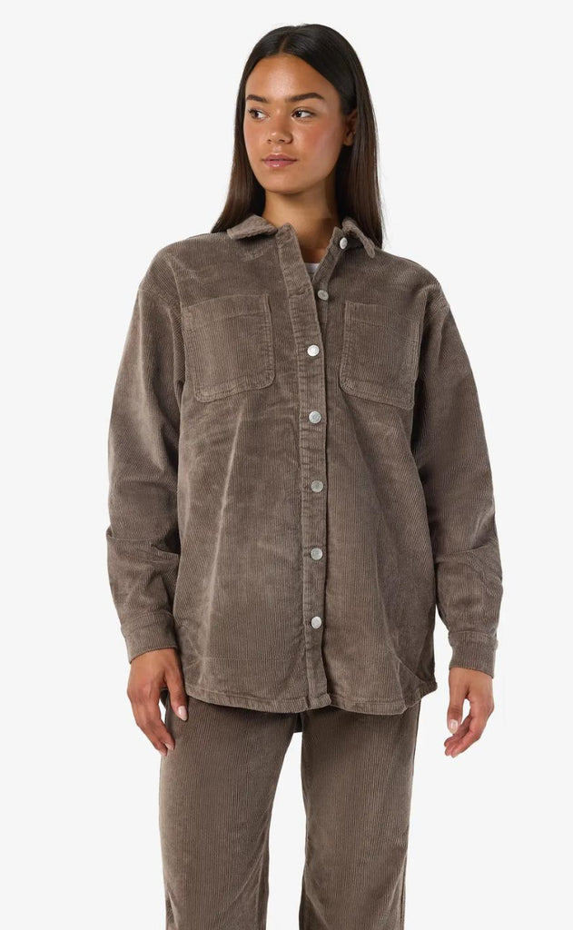 Noisy May Jakke - Cord Alva - Morel