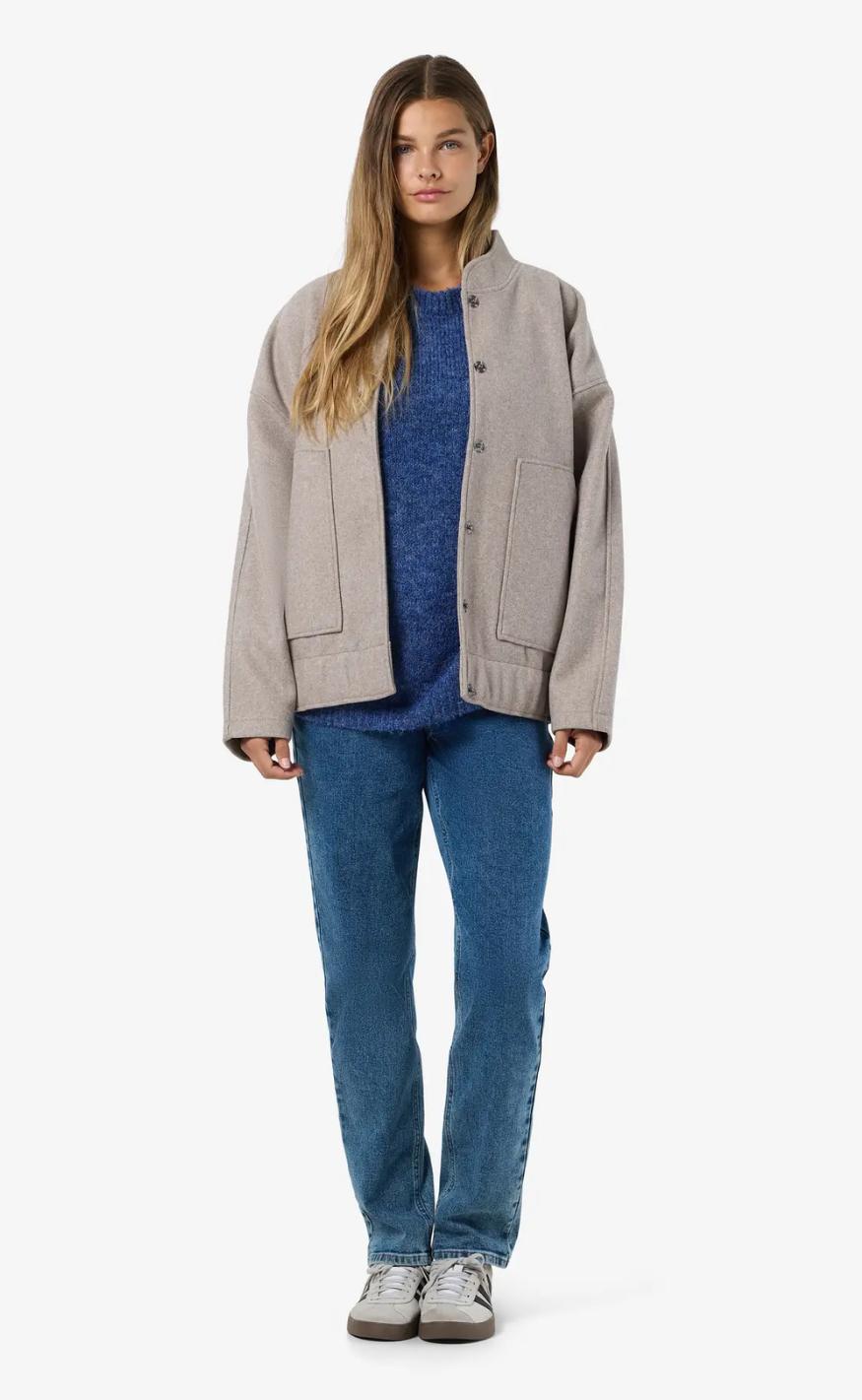 Noisy May Jakke - Halston - Nomad Melange