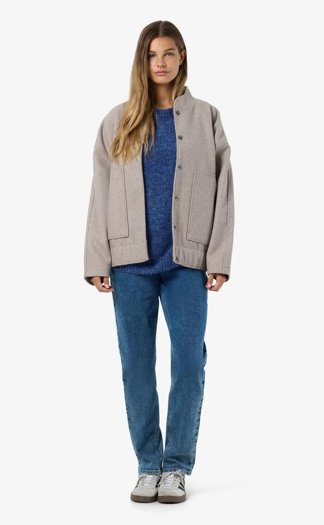 Noisy May Jakke - Halston - Nomad Melange