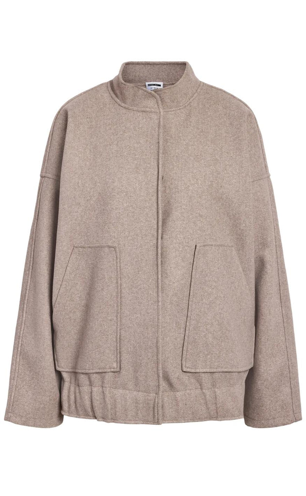 Noisy May Jakke - Halston - Nomad Melange