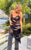 Noisy May Kjole - Sofie Satin - Black