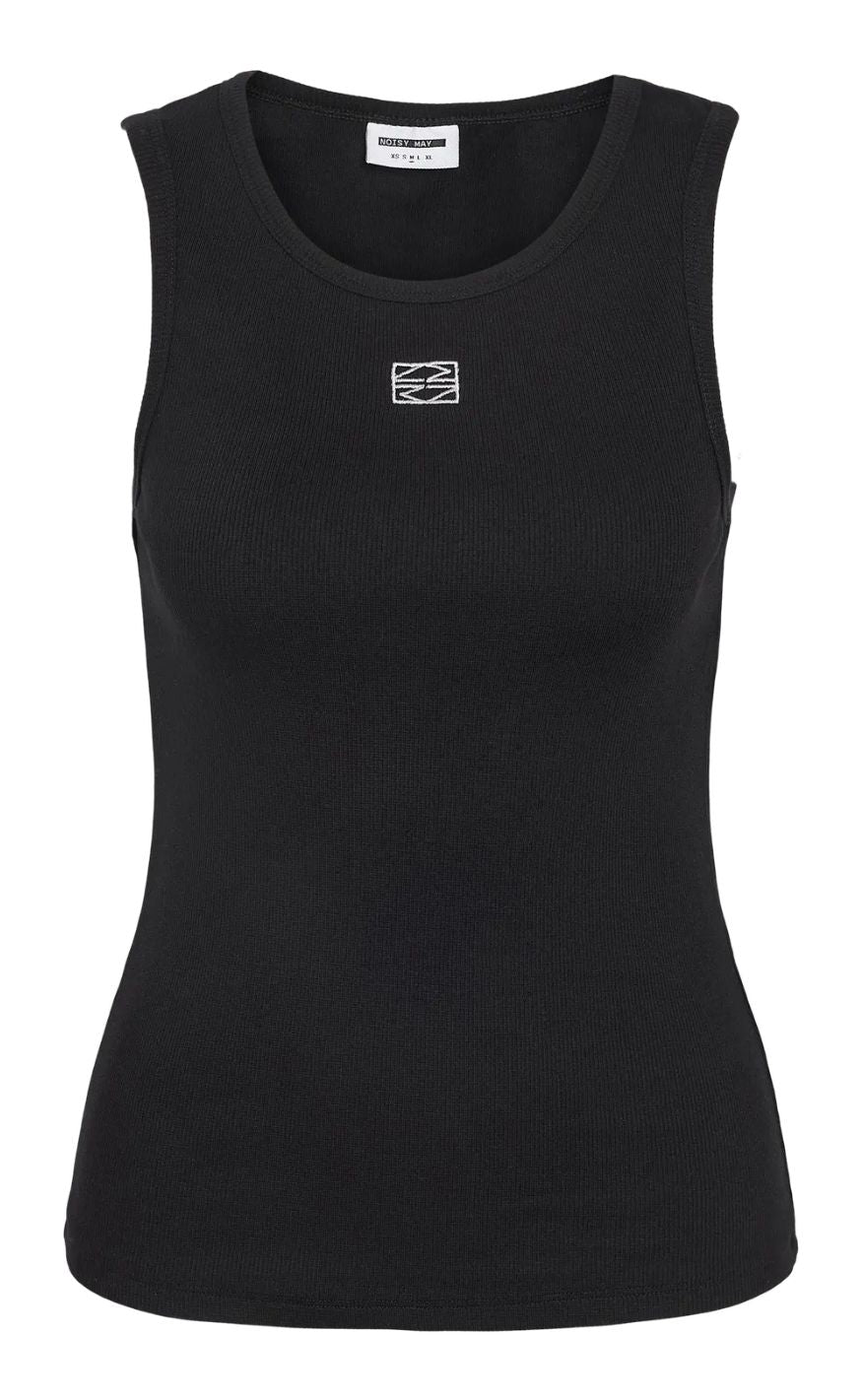 Noisy May Topp - Maya Regular Tank - Black