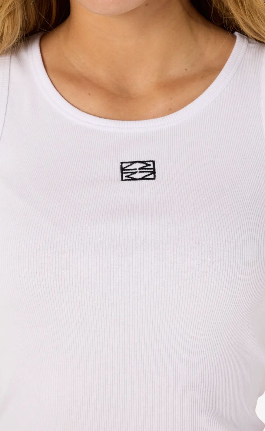 Noisy May Topp - Maya Regular Tank - Bright White