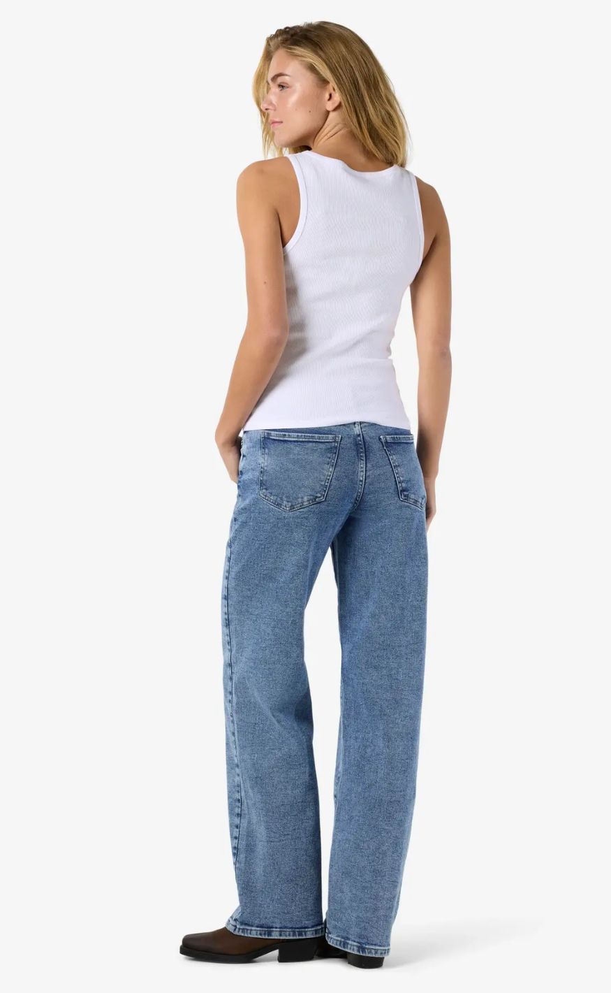 Noisy May Topp - Maya Regular Tank - Bright White